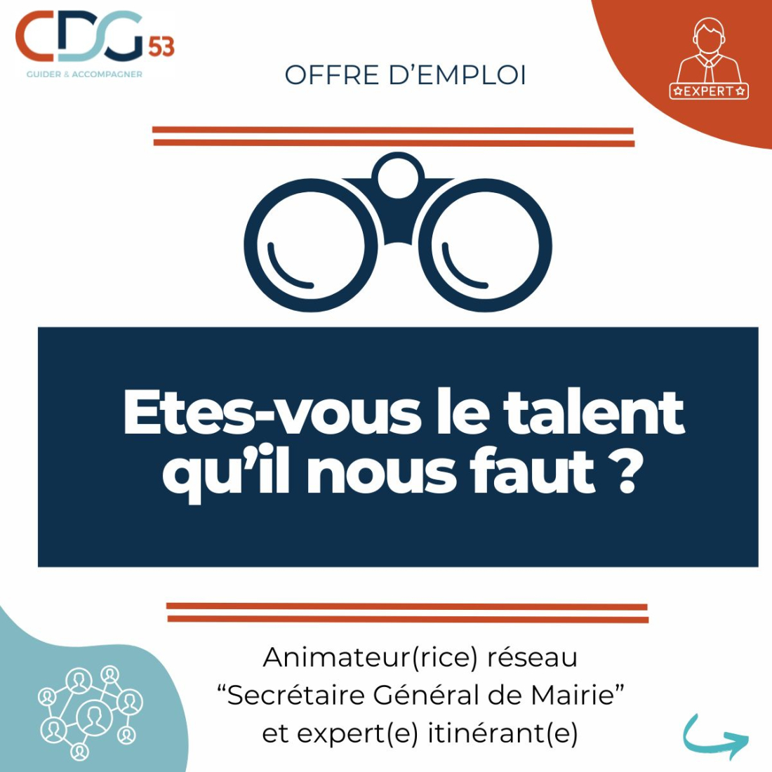 Actualités - Le CDG recrute - CDG 53